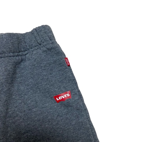 Levi's Kids Charcoal Jogger Levi’s Sweatsuit Logo Gray Red - Picture 7 of 11